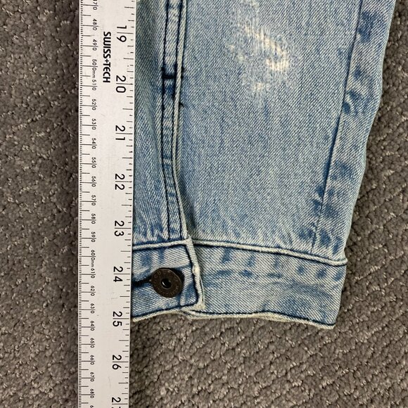 Cult of Individuality Denim Jean Jacket Men's Medium Blue Cotton - Picture 16 of 16